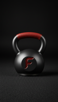 Kettlebell acier forgé poignée texturée