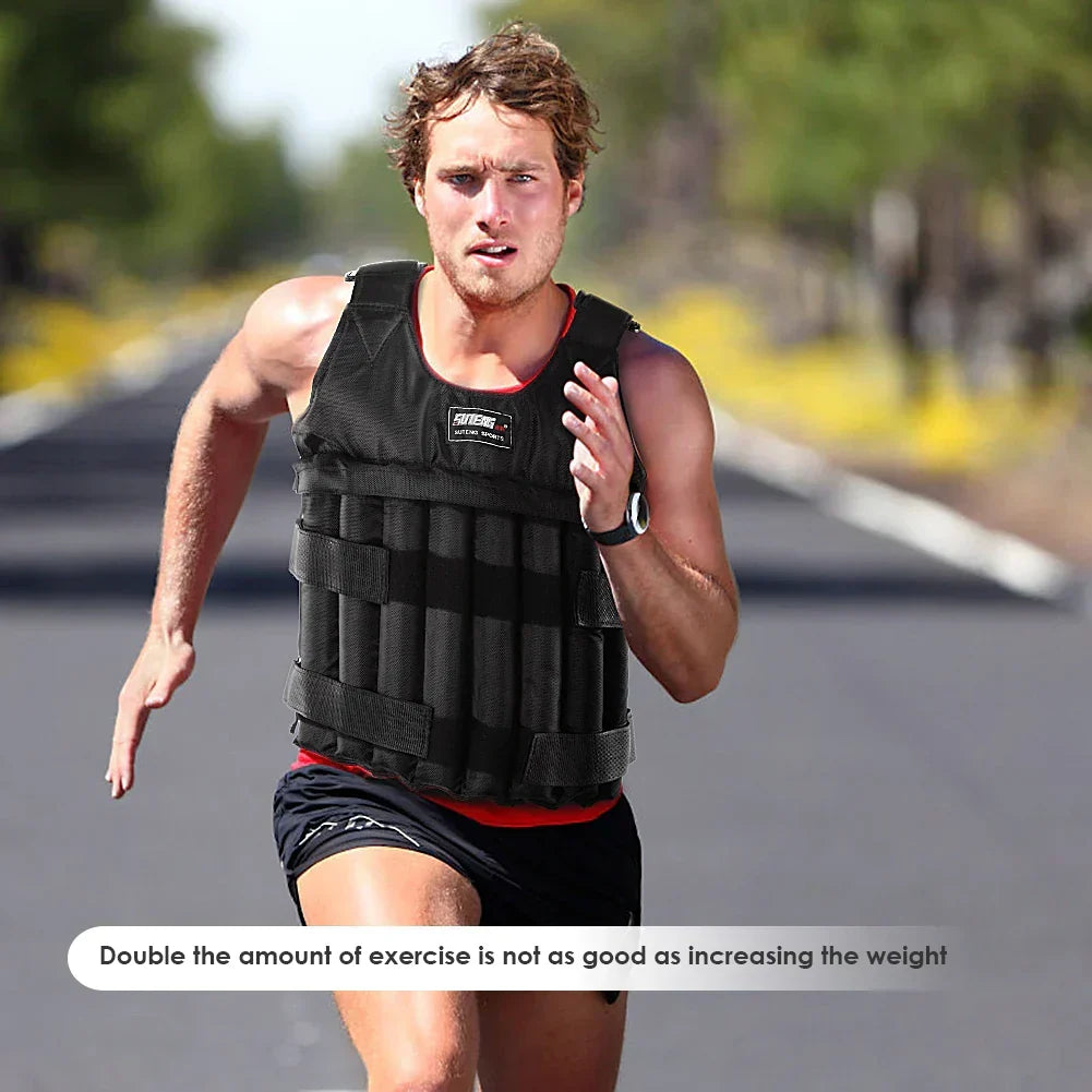 Adjustable Weighted Vest For Fitness Training