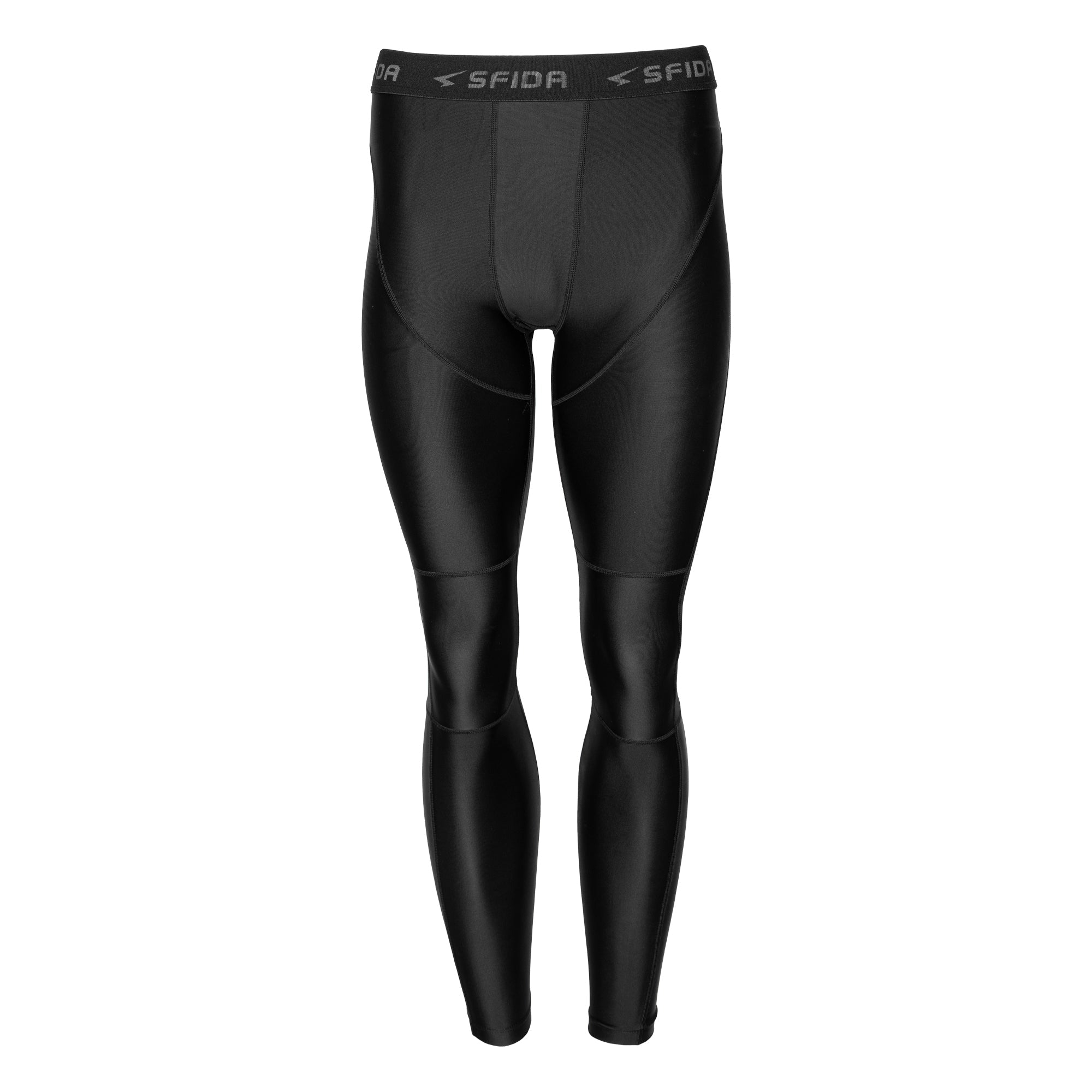 Compression Mens Pants - Black-0