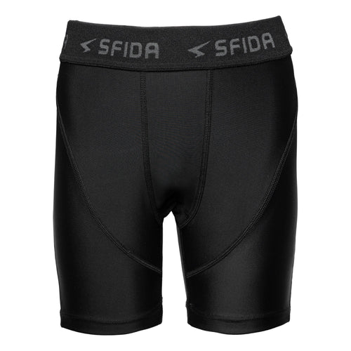 Compression Junior Half Short - Black-0