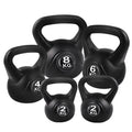 Everfit 22kg Kettlebell Set Weight Lifting Kettlebells Bench Dumbbells Gym Home-0