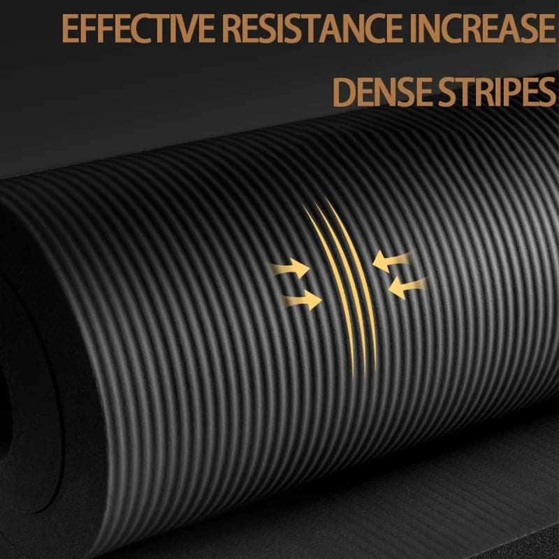 Long Non-Slip Men's Fitness Mat