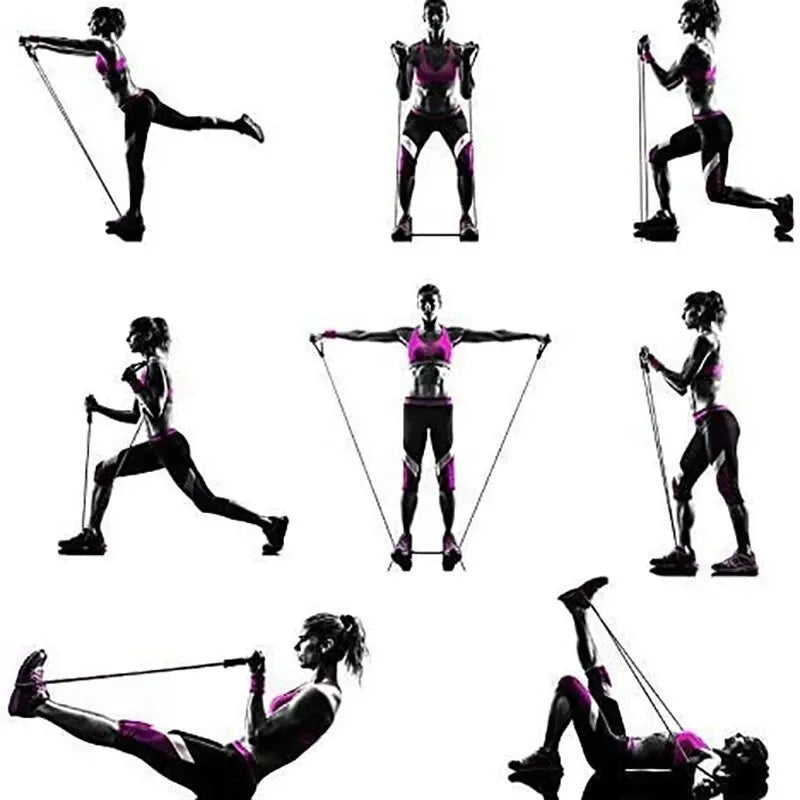 Resistance Bands with Handles for Strength Training-2