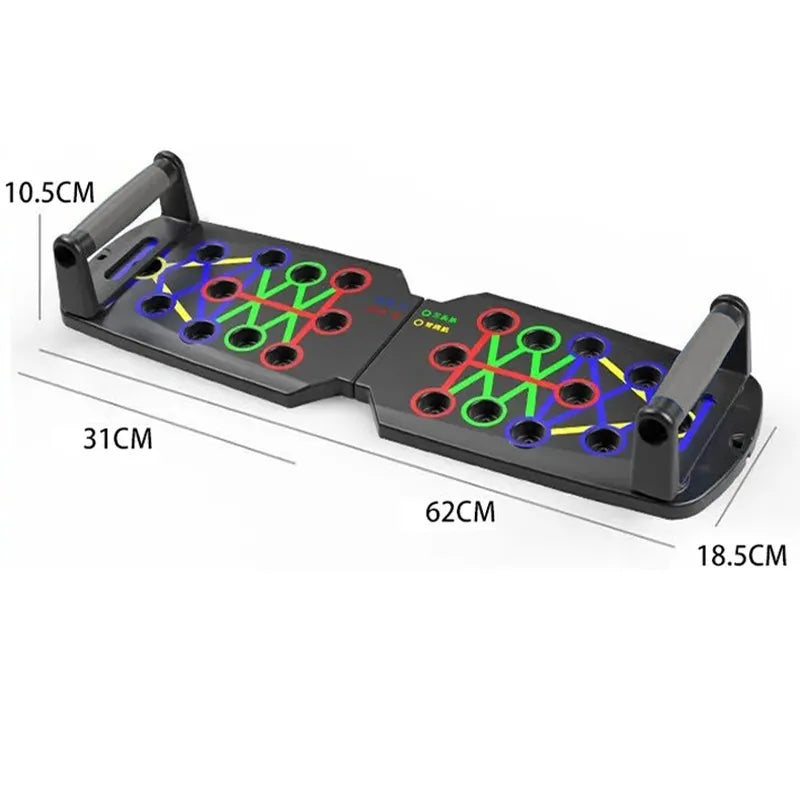 Foldable Push-up Board Set with Handles-1