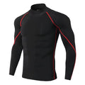 Men Compression Long Sleeve T Shirt-7